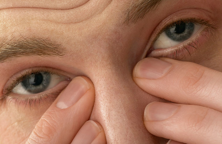 Your eyes may have trouble focusing