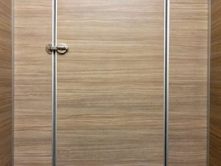 Not locking the door behind you