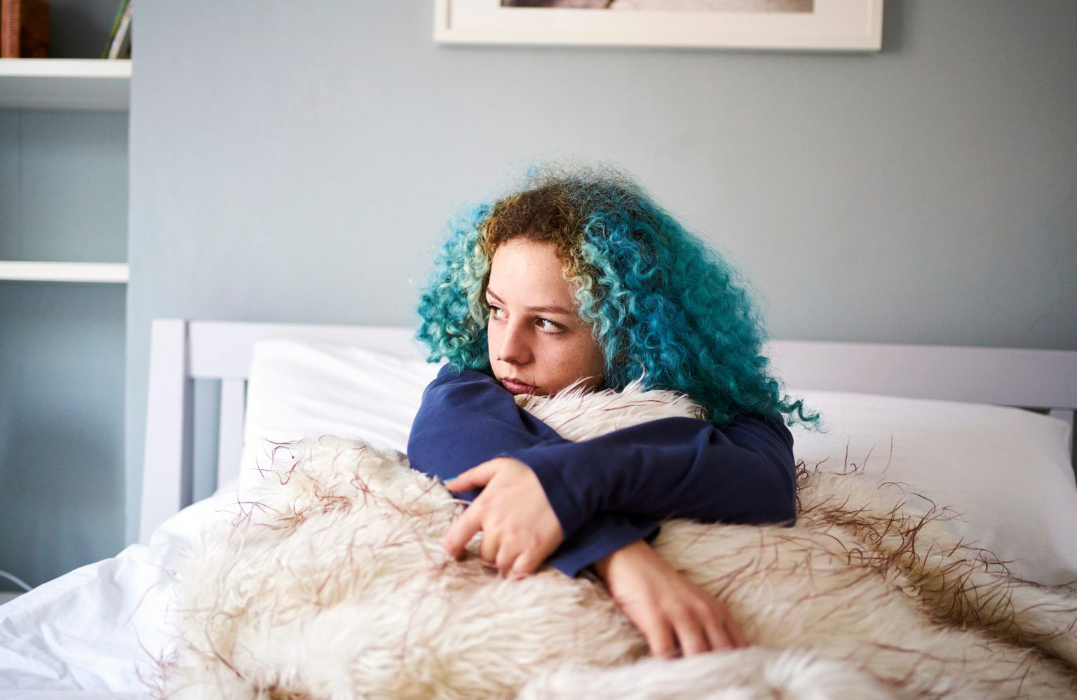 You may feel particularly anxious or depressed
