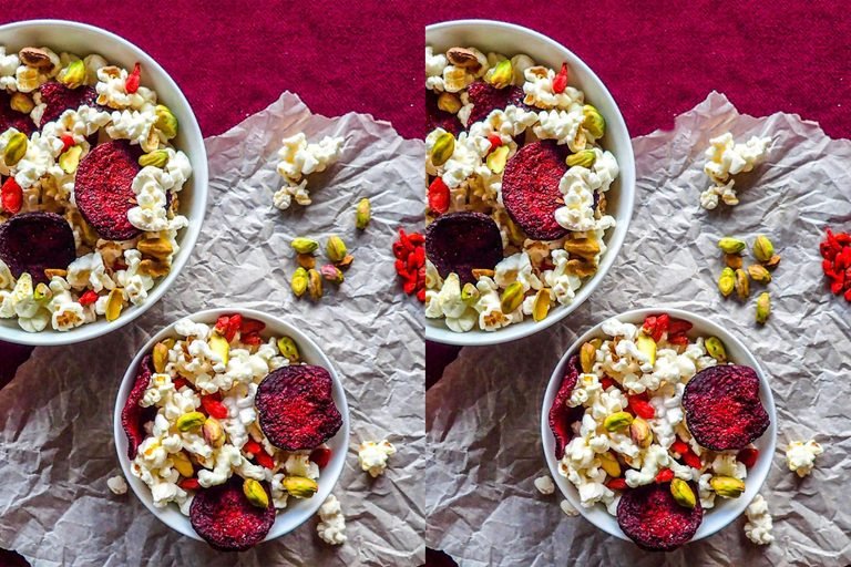 Spot the difference: Popcorn Puzzle