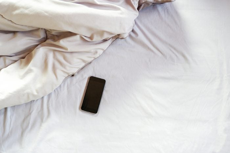 In your bed or under your pillow