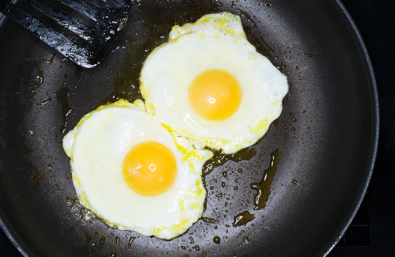 Only cooking with the egg whites