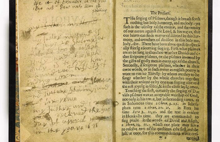 Bay Psalm Book