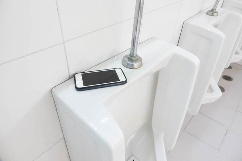 Anywhere in the bathroom
