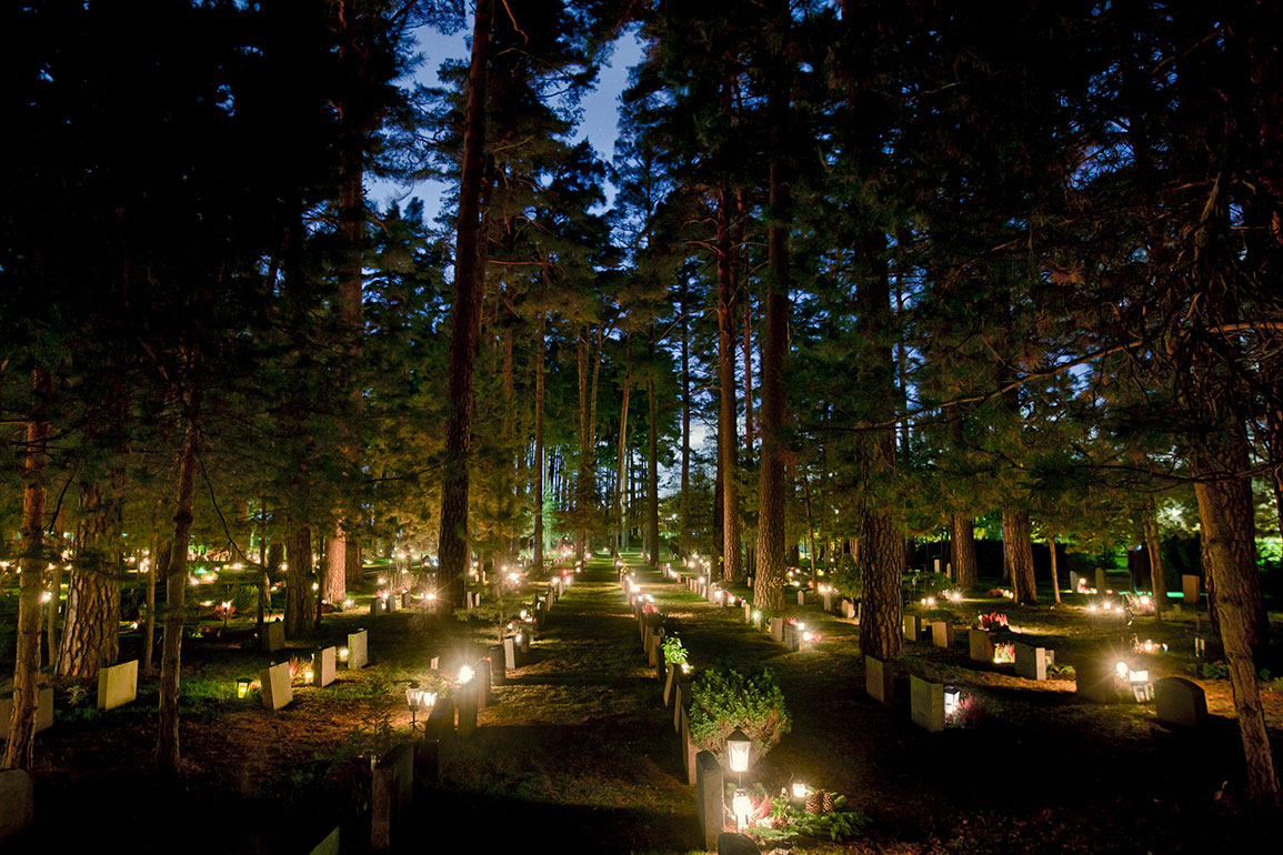 Skogskyrkogården Woodland Cemetery, Stockholm, Sweden