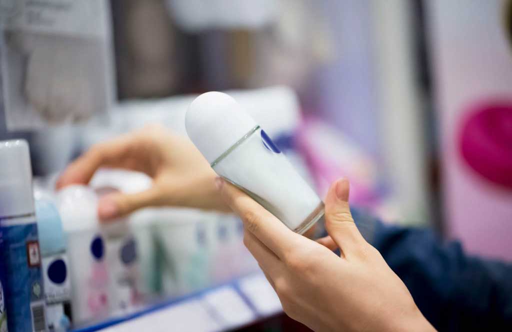 Not knowing the difference between deodorant and antiperspirant