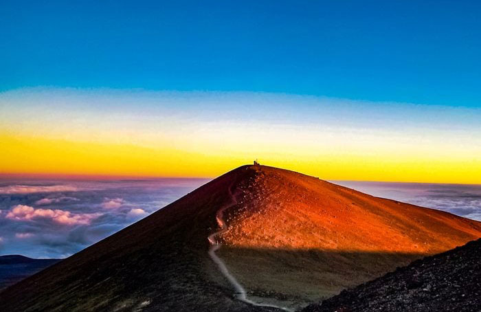 …and so is the world’s tallest mountain (partly, at least)