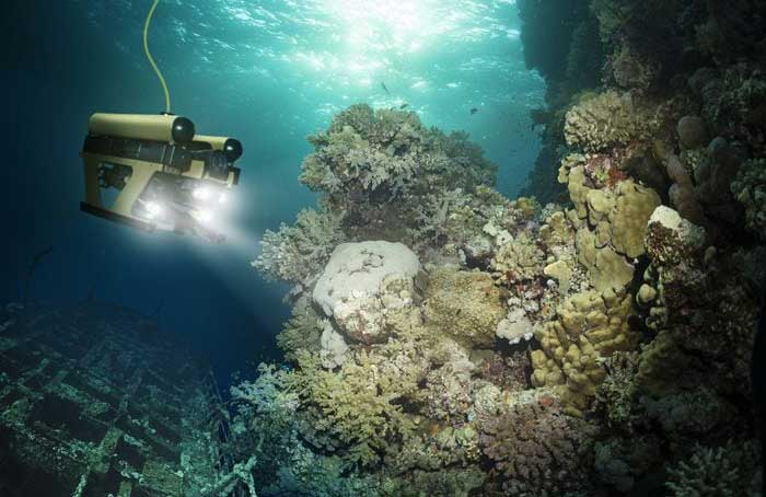 The pressure at the bottom of the ocean is extreme…