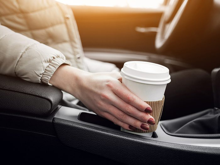 Clean cup holders