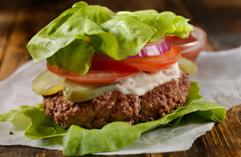 Burgers with the bun