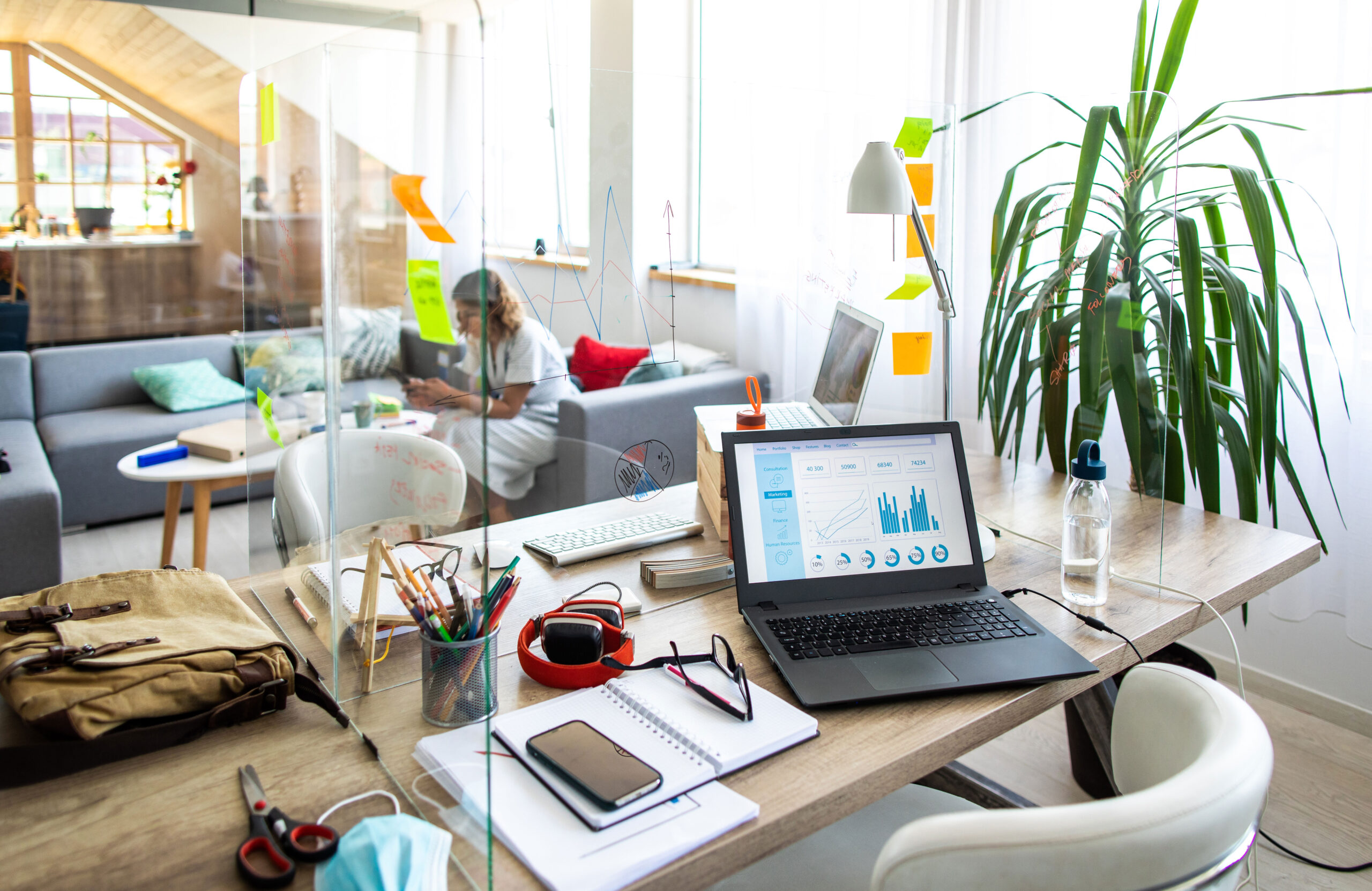 1. Use Post-It notes to organise tasks
