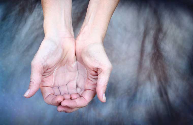 Sweaty palms reveal: Hyperhidrosis