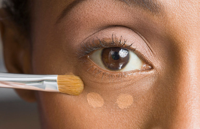 Step 5: Cover up with concealer