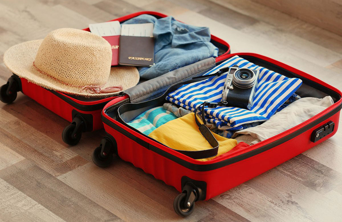 Not packing a carry-on bag