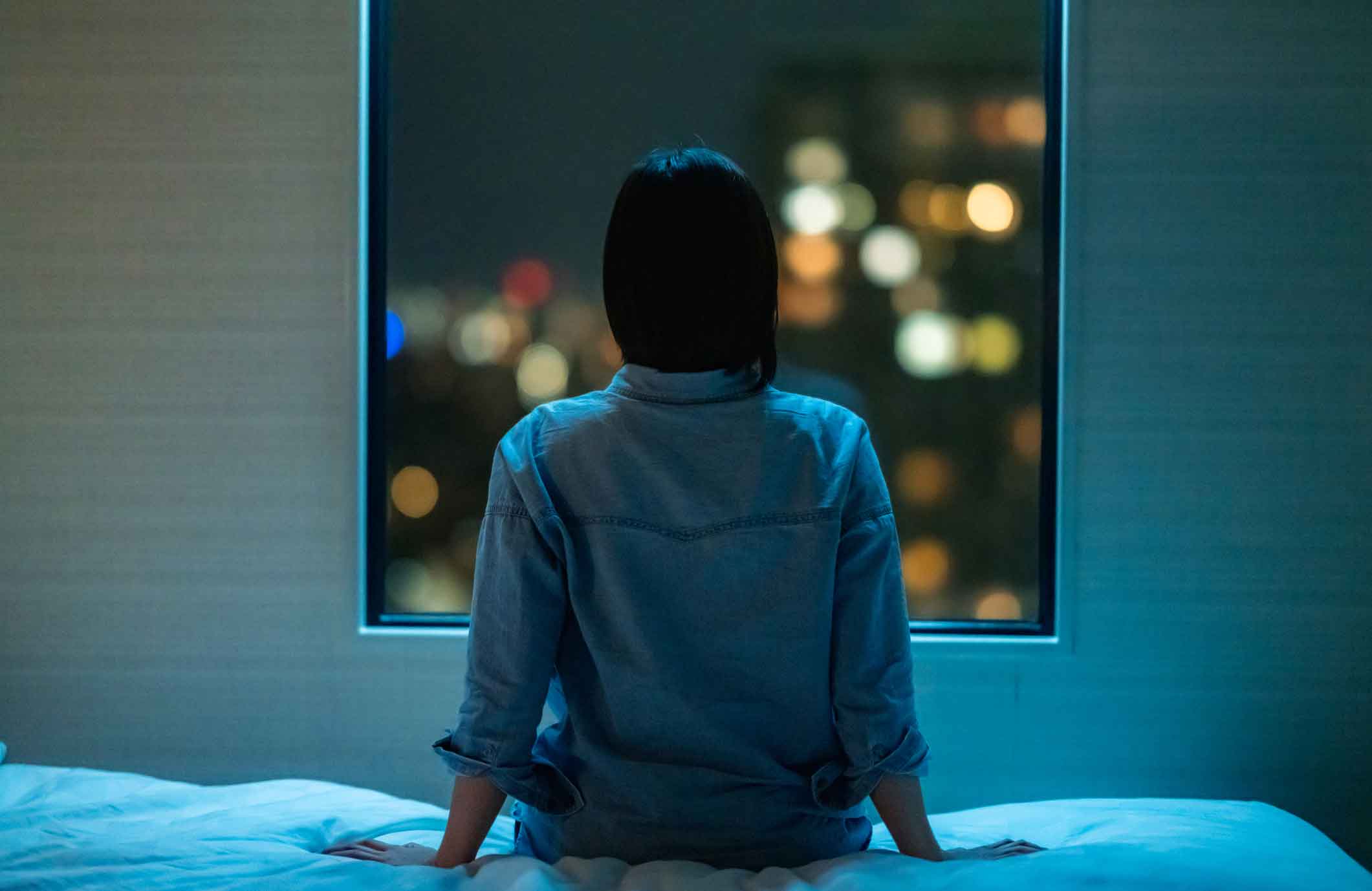 Thinking negatively about sleep