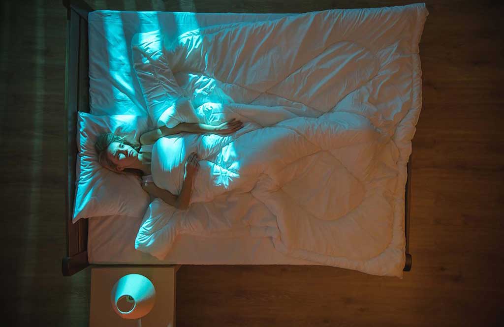 Getting in bed before you’re sleepy