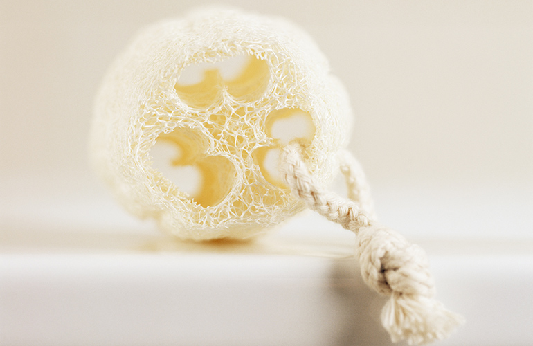 Let go of your loofah every few weeks