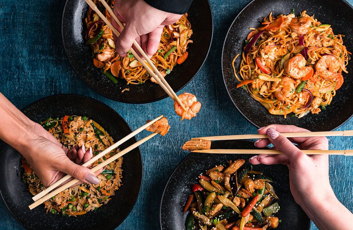 Try chopsticks