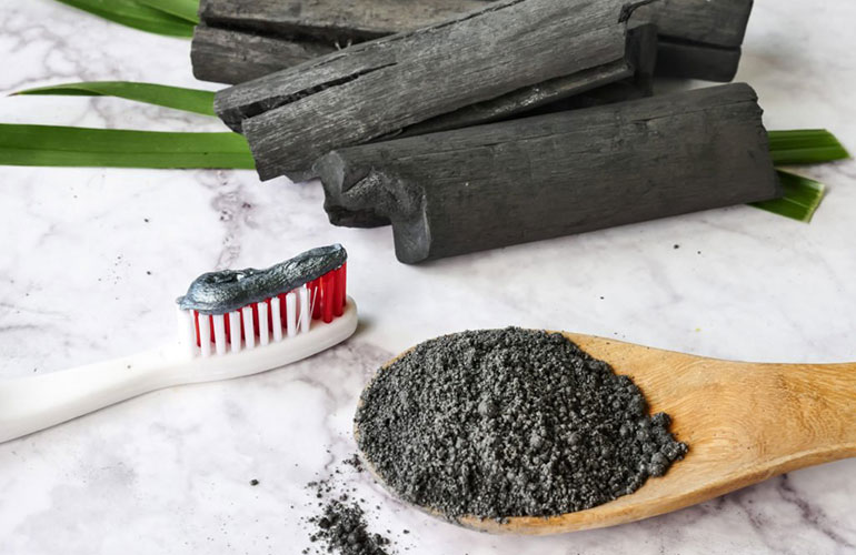 Charcoal toothpaste