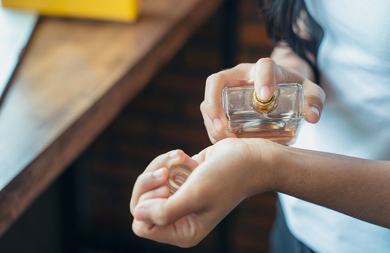 Spritz on perfume for two years (or more)