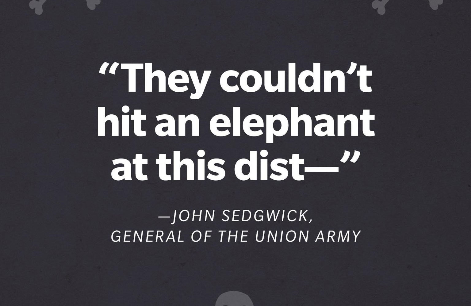 John Sedgwick, general of the Union Army