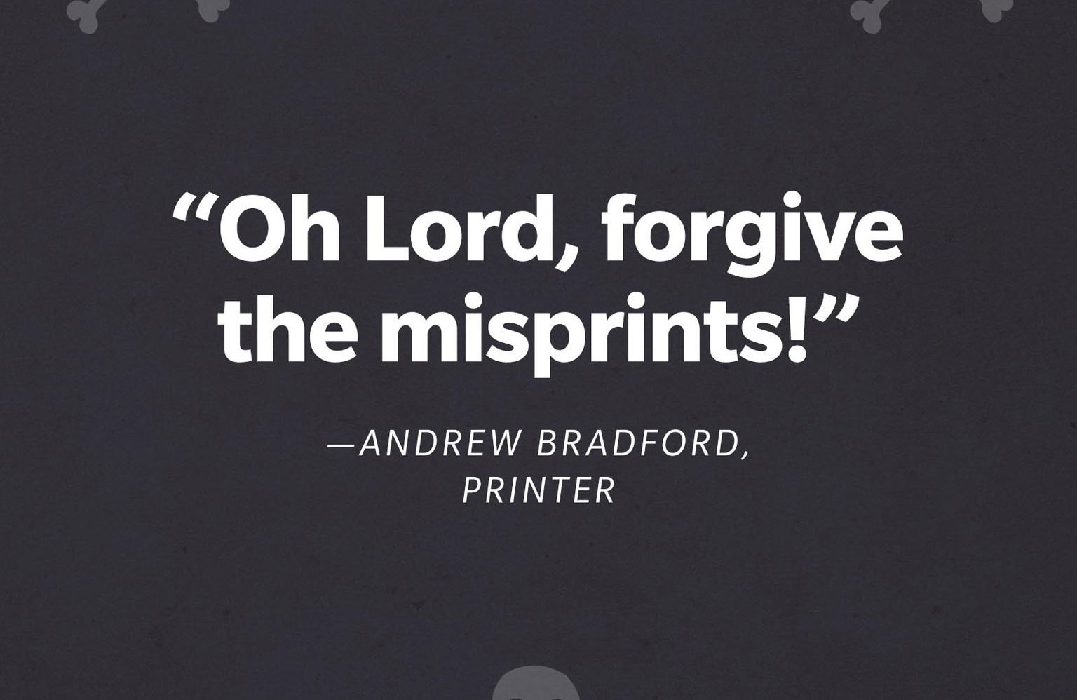 Andrew Bradford, printer