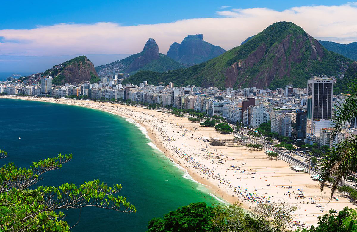 Copacabana Beach, Rio de Janeiro, Brazil