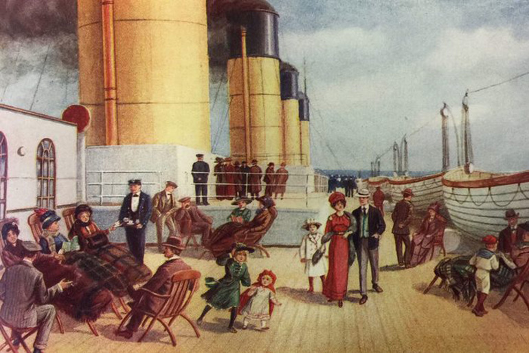 Did a fire actually seal the ship’s fate?