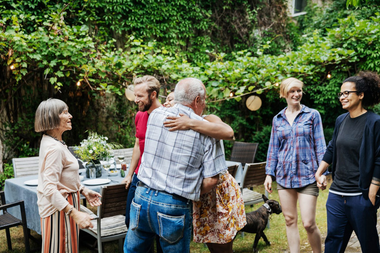 Spend time with family and friends