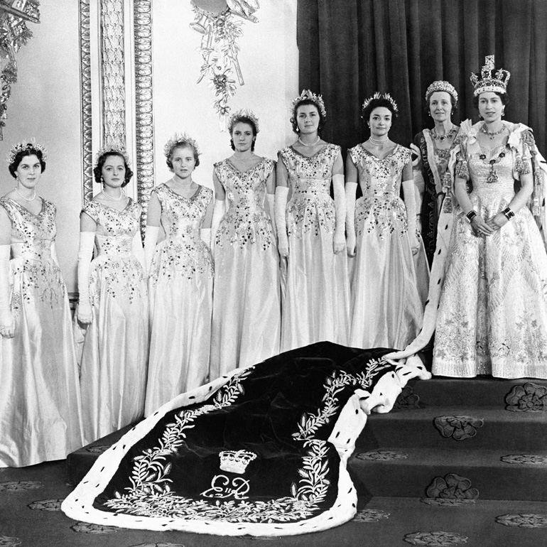The coronation party