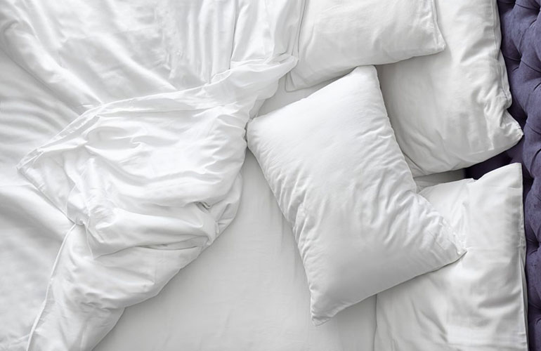 You have cotton sheets