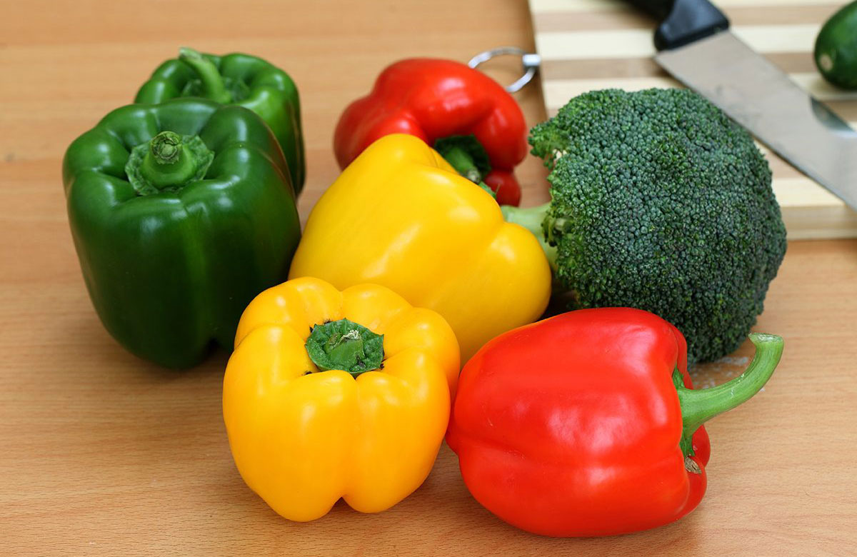 You ate capsicum or broccoli