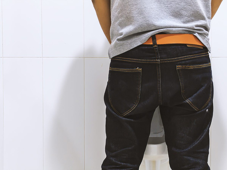 Difficulty urinating