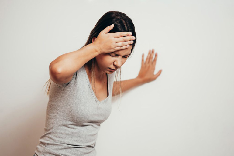 The effects of anxiety can be physical