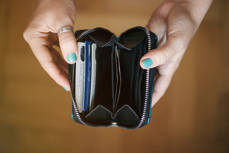Trying to shimmy your credit card out of your wallet
