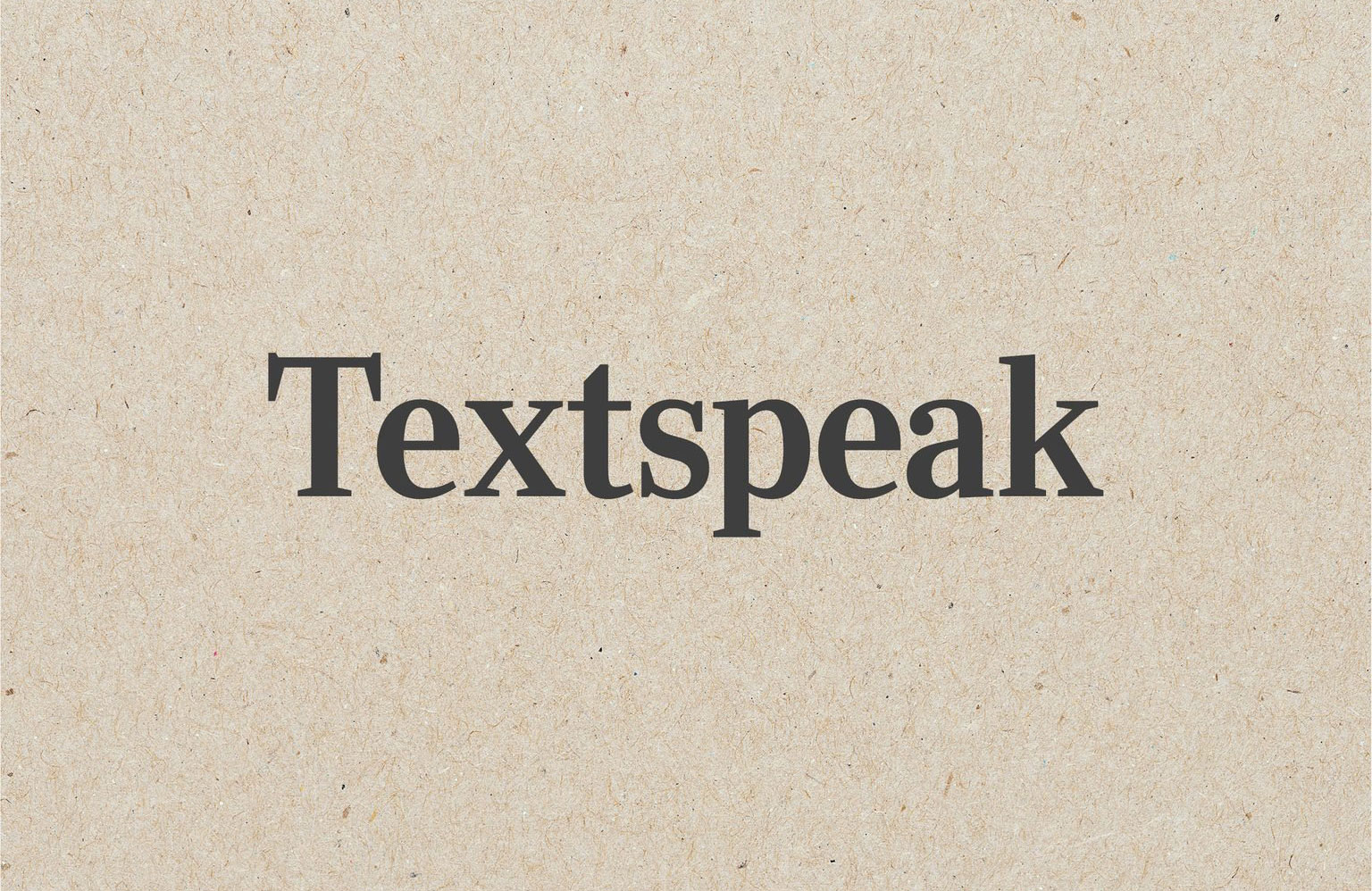 Textspeak