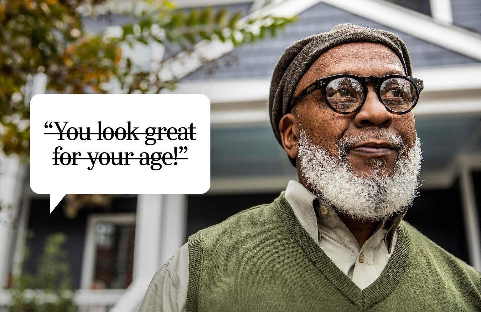 Telling someone they look great for their age