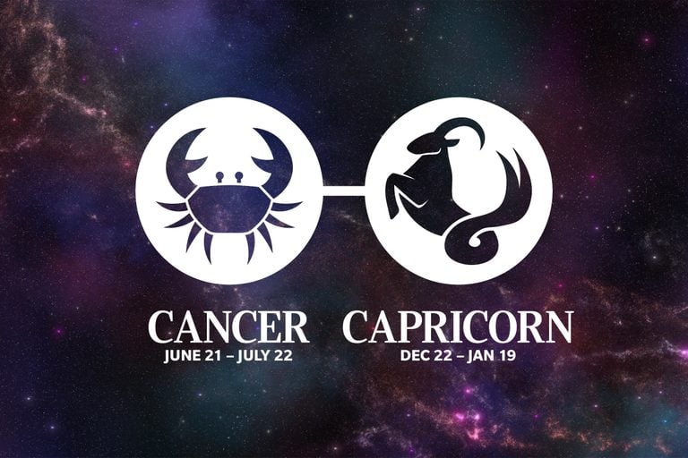 Cancer and Capricorn