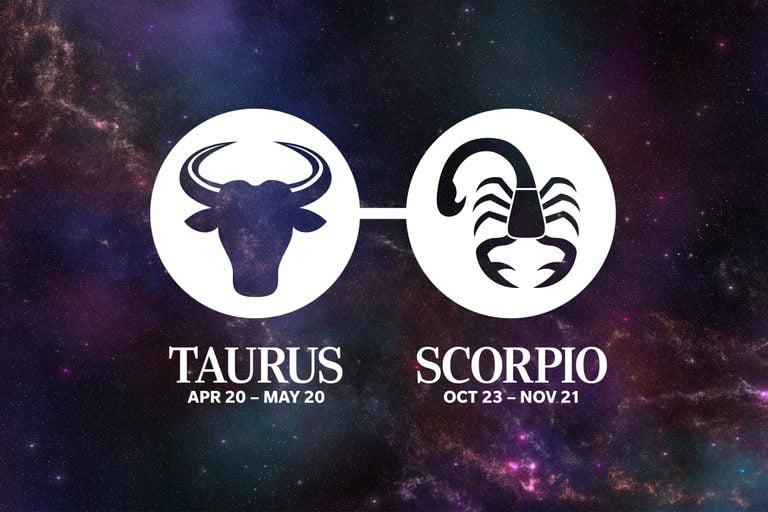 Taurus and Scorpio