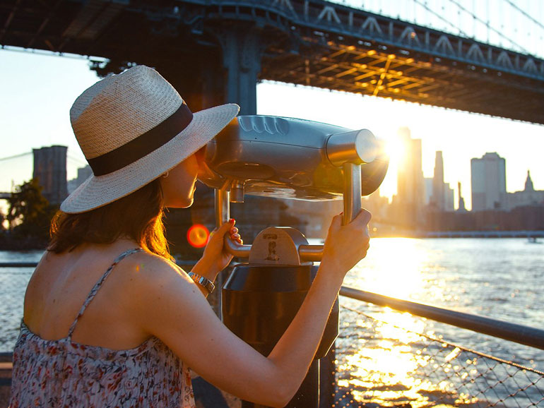 Let people know you’re a tourist