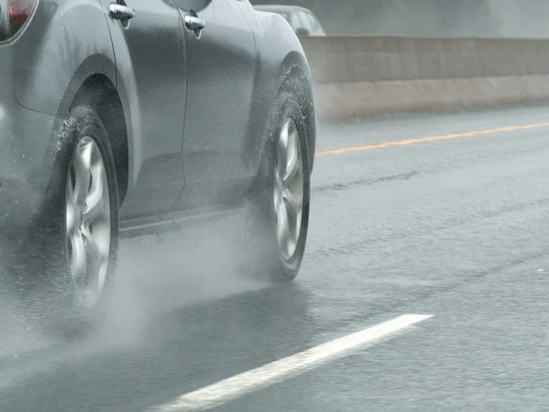 Beware of hydroplaning