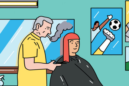 The perfect salon? A barber shop