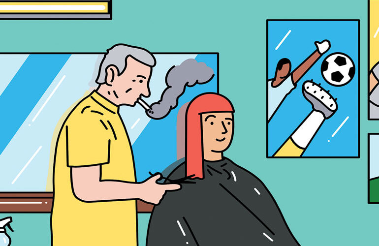 The perfect salon? A barber shop