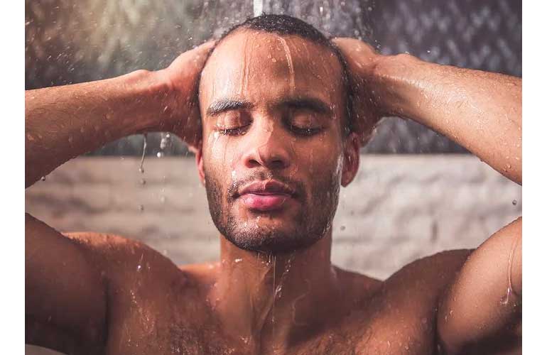 Take a warm shower