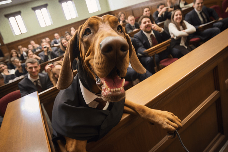 When you’re the star witness, you dress for the part