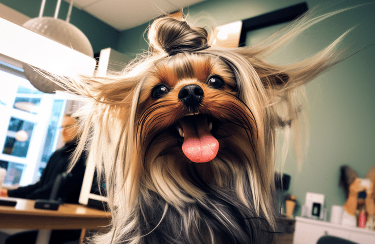 When tongue-out Tuesday is the same day as your blow dry