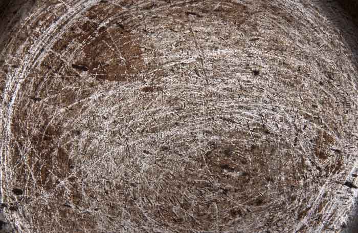 Scratched non-stick pans