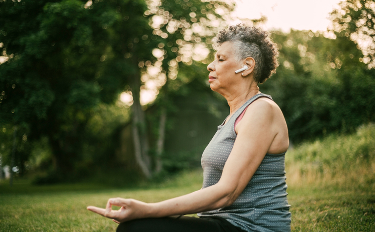 5. Do a mindfulness meditation