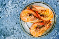 Are prawns high in cholesterol?