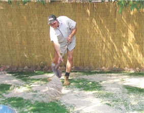 How to Lay Turf Step1